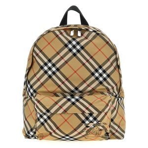 Burberry Beige Polyester Men's Backpack